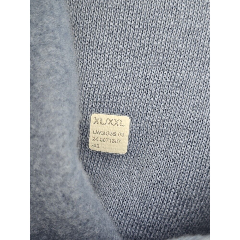 Lululemon Oversized Scuba Half Zip blue Cropped Hoodie XL/XXL - Picture 9 of 9